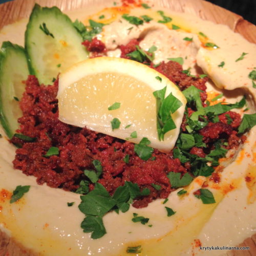 Beirut Hummus & Music Bar tak, ale... /Warszawa Krytyka Kulinarna