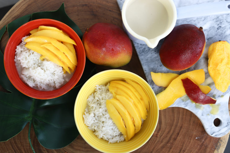 mango sticky rice przepis