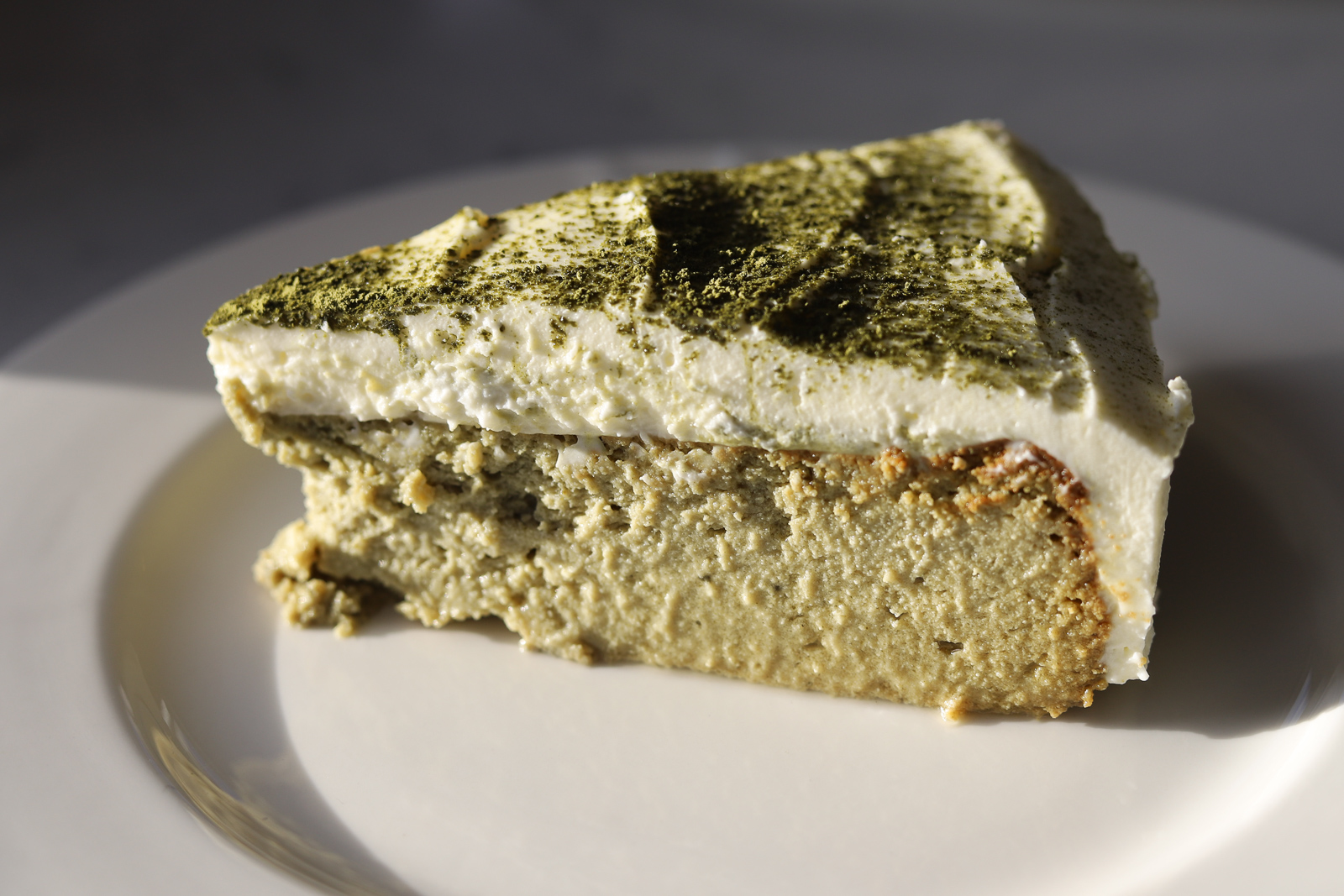sernik matcha przepis