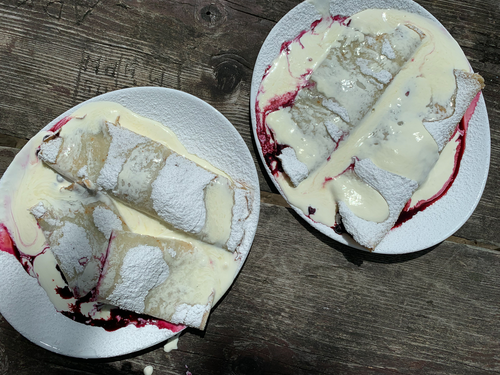 nalesniki z jagodami bieszczady