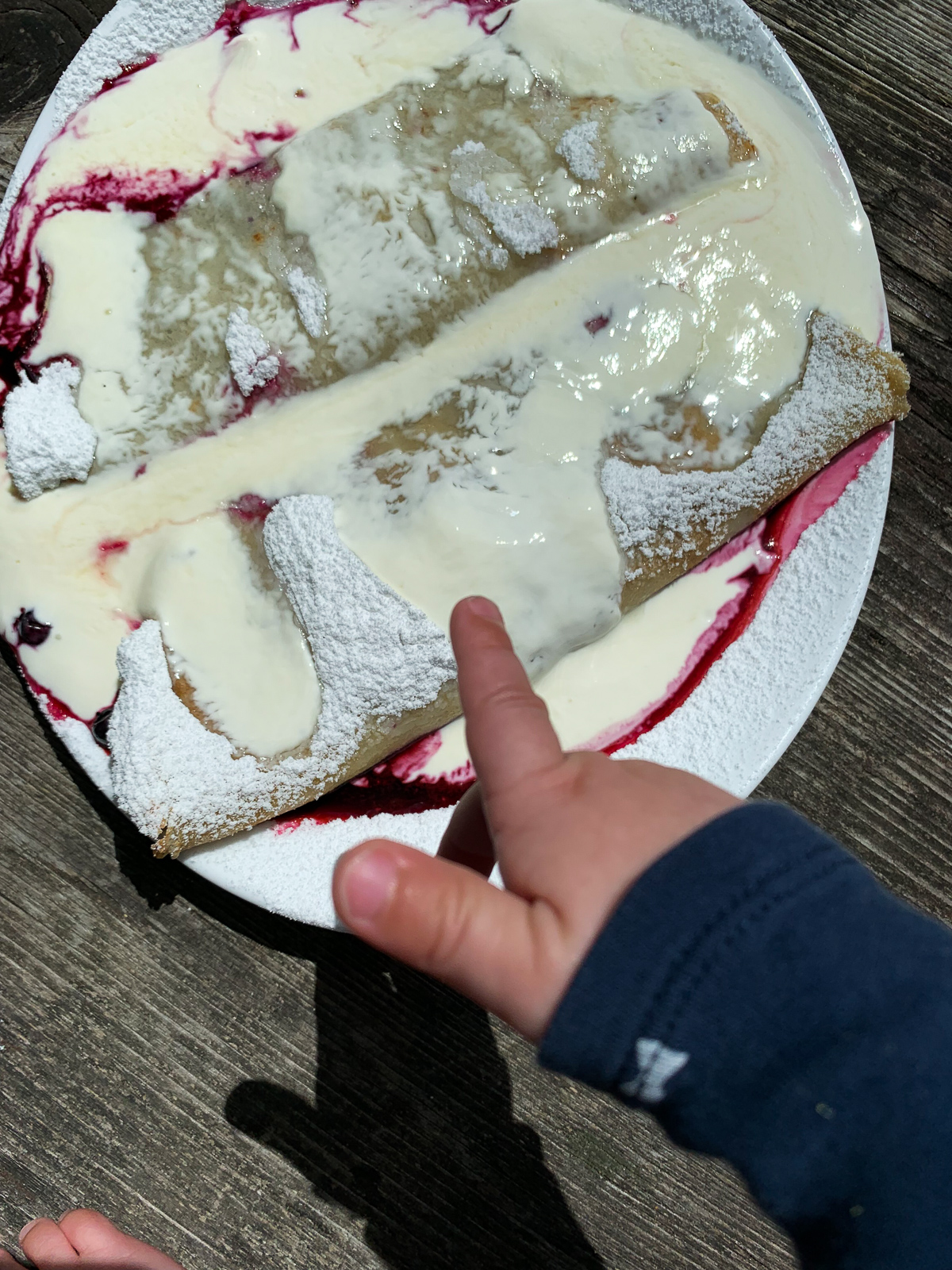 nalesniki z jagodami bieszczady