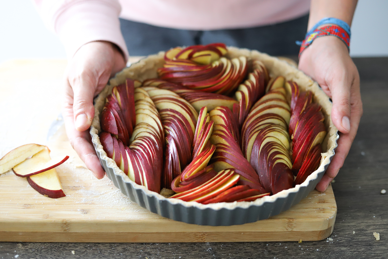 tarta z jabłkami przepis
