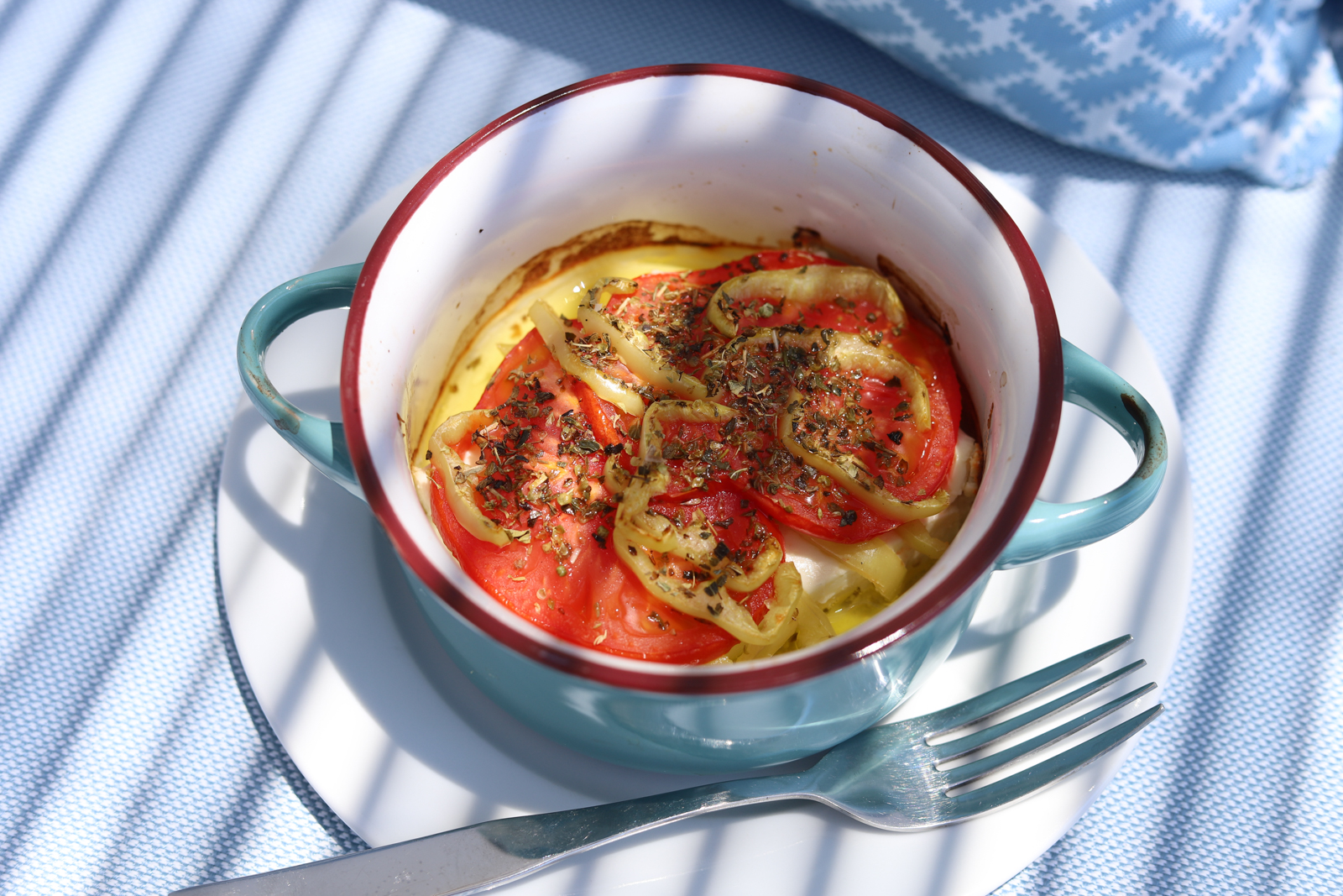 bougiourdi feta zapiekana z pomidorami krytyka kulinarna